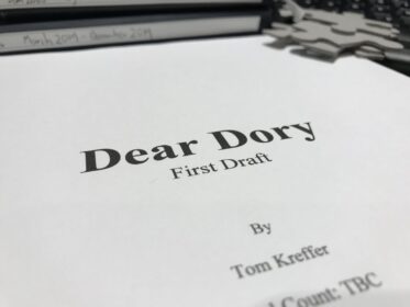 Dear Dory Creative Process – Part 3: The First Draft